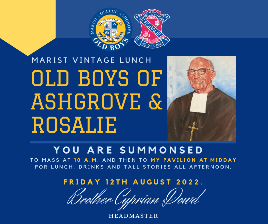 You are currently viewing Marist Vintage Lunch – Friday 12 August 2022